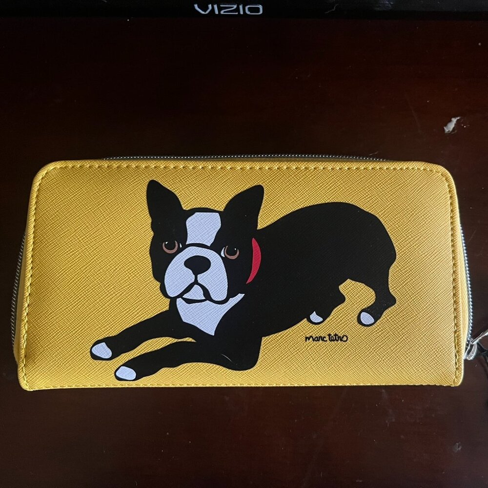 Marc Tetro Boston Terrier Wallet